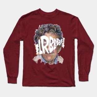 Kurt Vonnegut Portrait Long Sleeve T-Shirt